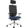 Dauphin Sedia girevole da ufficio JUST EVO MESH Dauphin