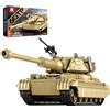 Reobrix 60TP Tank (77036) - Set da collezione con licenza ufficiale da 1128 pezzi, in scala 1:28, per appassionati di militari, adulti e ragazzi