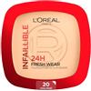 L'Oreal Paris INFALLIBLE 24H Fresh wear foundation Compact #20 9 g