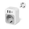 TESSAN Adattatore Presa Sudafrica Tipo M, Adattatore Sudafrica da Viaggio con 3 USB, per Namibia, Botswana, India, Nepal, Mozambico, Sri Lanka, Eswatini, Lesotho, Swaziland，Zimbabwe