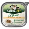 NaturalPet Le Delizie Paté in salsa Dog Adult All Breeds 150 gr Pollo, ortaggi, riso ed erbe - 1° ORDINE? 20% di sconto SU BRAND ESCLUSIVI, codice BZR20