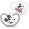 NUK Ciuccio Space | 18-36 mesi | Succhietti con extra ventilazione | Silicone senza BPA | Disney Topolino | 2 pezzi