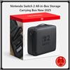 Nintendo Switch 2 All-in-Box Storage Carrying Box nuovo 2025 dal Giappone spe...