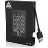 Apricorn SSD esterno Apricorn Aegis Padlock Fortress 256 GB USB 3.2 Gen 1 [3.1 1] Nero (256GB 3.0 - **New Retail** Warranty: 12M) [A25-3PL256-S256F]