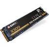 Emtec SSD Emtec X300 M.2 2 TB PCI Express 3.0 3D NAND NVMe [ECSSD2TX300]