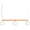 Muuto - Sospensione Rime - Arancione - Alluminio termolaccato - Designer TAF Studio