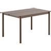 Muuto - Tavolo rettangolare Linear - Beige - Acciaio zincato verniciato a polvere - Designer Thomas Bentzen