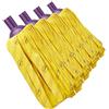 Mery | Fregona di Tiras, Alta Assorbenza e Resistenza, Adatta a Superfici Multiple, Strisce in Viscosa, Giallo, 24x11cm, 1 Pezzo (Confezione da 4)