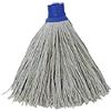 MSV V100203 Frangia in Cotone/polietilene, Bianco/Blu, 185 g