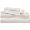 Eddie Bauer - Set di biancheria da letto in flanella di cotone, spazzolato per una maggiore morbidezza, accogliente decorazione per la casa (avorio, doppio)