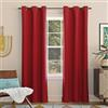 Sun Zero Easton-Pannello per Tende oscuranti ad Alta efficienza energetica, Poliestere, Rosso, 40 x 108