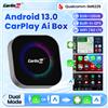 S2F CarlinKit CarPlay Ai Box Android 13 TV Box SM6225 Wireless Car Play Adattatore Android Auto 4G LTE Supporto Netflix per Auto OEM