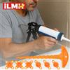 iLMH Tappo Universale per Sigillante e Pulitore Ugelli Colla, Coperchio Anti-Secchezza per Tubi di Silicone, Strumenti Fai-da-te per Pistole Sigillanti Standard