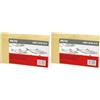 Marabu Factis 01730155907 Rubber Carving Block, Pieghevole e Morbida Piastra di Stampa, Riutilizzabile, Ideale per Belli progetti ad Alta Pressione, ca. 15,5 x 9 0,7 cm, Multicolore (Confezione da 2)
