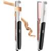 UKLISS Piastra Capelli Professionale UKLISS 2 in 1, con Tecnologia Ceramica & Ionica | Riscaldamento Rapido in 30 Secondi fino a 260°C, Display LCD | (100-240V), 120-260°C per Capelli Corti e Lunghi