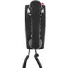 Opis Technology Opis Wallfon Cavo: Telefono a Parete Nero Retrò Con Filo - Montaggio a Parete/Telefono Fisso