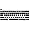 MiNGFi Copritastiera Silicone giapponese per MacBook Pro 13 M1/M2 A2338 (2020-2023), A2289 (2020), A2251 (2020-2021), Pro 16 A2141 (2019-2021) US/ANSI - Nero