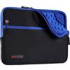 TECHGEAR Custodia Cover - Copertina protettiva manicotto in neoprene Sottile con interno antiurto bolle per il nuovo iPad Air 2019, Apple iPad 9.7, iPad Pro 11, iPad Pro 10.5, Air 2, iPad 4 - Blu