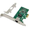 ULANSeN Scheda di rete PCIe Gigabit 1000M PCI Express Ethernet adattatore con scheda NIC I210AT LAN per supportare PXE per Windows/Windows Server/Linux (design antifulmine)