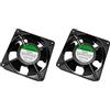 SUNON Ventilatore 230V AC 22W 120x120x38mm 161m³/h 2700U/Min 161m³/h Sunon DP200A2123XST (Confezione da 2)