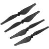 QUARKZMAN Eliche per Droni Rc, Pale di Plastica a 2 Pale, Diametro 7,6 Cm, Colore Nero, a Basso Rumore per Aerei Rc Fai-da-Te e Droni