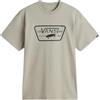 Vans Full Patch Maglietta Uomo, Bianco (White/Black), X-Small
