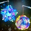 KOIROI 2 Lanterne per Bambini, Lanterna Bambini con Bastone di Lanterna LED, Lanterne Artigianali, Lanterna Fai da te Bambini, Lanterna per Parata, Lanterna Faidate Multicolore, Lanterna per Halloween