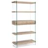 Bizzotto Libreria In Vetro 2 Cassetti 4 Mensole In Legno Rovere Line Kenya Bizzotto 90x39x180