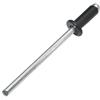 AERZETIX - Set di 50 rivetti ciechi standard Ø4x10mm colore nero intenso RAL 9005 - DIN 7337 - rivetto pop a rottura stelo -in acciaio/alluminio - C48080