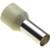 Keple Ghiera Isolata, 12X16 Mm, Confezione Da 100 - Connettore A Crimpare In Rame Per Fili Con Ghiera Isolata, Connettori Terminali Per Cavi, Connettori A Ghiera In Nylon Avorio Francese