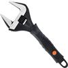 Sharp-tec Chiave inglese regolabile da 250 mm (250 mm), apertura grande con ganascia larga 50 mm, acciaio al cromo vanadio, finitura in ossido nero, strumento idraulico resistente e fai da te con