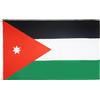 AZ FLAG - Bandiera Giordania - 150 x 90 cm - Poliestere leggero - Bandiera Giordania con occhielli metallici incorporati - 80 g