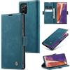 Sojlecyu Cover per Samsung Galaxy Note 20 4G / 5G Custodia, a Libro Portafoglio in Premium Pelle PU Porta Carte Flip Case Supporto Protezione Case Cover per Samsung Galaxy Note 20 4G / 5G, Blu verde
