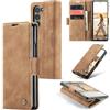 Sojlecyu Cover per Samsung Galaxy Z Fold 6 Custodia, a Libro Portafoglio in Premium Pelle PU Porta Carte Flip Case Supporto Protezione Case Cover per Samsung Galaxy Z Fold 6, Marrone
