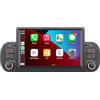 aphrfamma Autoradio doppio DIN per FIAT Panda 2013-2020 Apple Wireless Carplay e Android Auto Voice Control con display touch IPS da 7 pollici/Bluetooth/FM/AM/USB/EQ