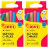 JOVI 152691 - Gessetti CLASSCOLOR, colores surtidos - Caja de 10 unidades, Modelli/Colori Assortiti, 1 Pezzo (Confezione da 2)