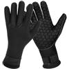 Risipu Guanti in neoprene da 3 mm per uomo e donna, termici, antiscivolo, con cinturino da polso regolabile, ideali per immersioni, snorkeling, kayak, surf e nuoto in acqua fredda (L)