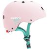 Cariboo Casco Per Bambini Casco Da Bici Protettivo XS/S 48-52 cm Robusto Illuminazione a LED Skateboard Monopattino Rosa/Menta