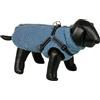 Nobby Cappotto per cani PLIS 2 in 1, blu, 40 cm