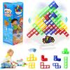 BINYI Tetris Equilibrio giocattolo creativo impilabile giocattolo giocattolo equilibrio torre gioco Tetris gioco impilabile giocattolo per bambini blo