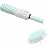 Meichoon Ombrello da viaggio con protezione UV UPF 50+, doppia fibra di vetro, 20 costole, portatile, leggero, impermeabile e antivento, design elegante sfumato per escursioni e viaggi zaino in spalla