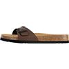 Dr. Scholl's Scholl Simon, Sandalo Uomo, Black, 43 EU, Nero, 43 EU