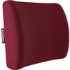FORTEM Cuscino Lombare Sedia Ufficio, Supporto Lombare Auto, Cuscino Schiena, Schienale Sedia Ufficio Ergonomico in Memory Foam, Fodera Traspirante e Lavabile, Cinghia Regolabile, per Gaming e Lavoro