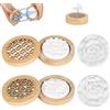 Trendecor 4 pietre profumate per oli essenziali, diffusore di oli essenziali, piccole con 2 scatole di incenso in legno, oli essenziali, diffusore di aromi, per aromaterapia in auto e camera da letto