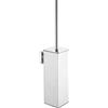 BVL Scopino Bagno WC da Parete Cromo, Acciaio Inossidabile 304 Scopino WC, Spazzolone Bagno WC Indipendente Quadrato