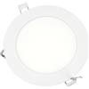 JANDEI - Faretto LED a pannello tondo extra piatto. Illuminazione 9W, 4200K, Bianco Neutro. Illuminazione per interni per ufficio, corridoi, casa, officina