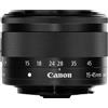 Canon Obiettivi 15-45mm f/3.5-6.3 IS STM EF-M 15-45mm f/3.5-6.3 - refurbished