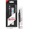 rOtring Tikky - Set di matite meccaniche da 0,5 mm, codificate a colori, include 12 mine HB, gomma e bussola universale, matita leggera con impugnatura per disegnare, scrivere e fare schizzi