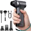 VANTRUE POWER T150 Soffiatore d'aria wireless ad alta velocità, 110.000 RPM, potente ad aria compressa con 3 livelli - Soffiatore/aspiratore a batteria per PC, auto, casa ed esterni