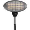 Tepro riscaldatore radiante stand Riscaldatore radiante con resistenza al quarzo, potenza termica max 2 kW